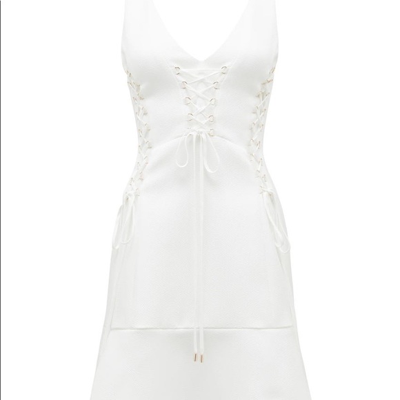 Isabel Lace Up Dress - Picture 1 of 4